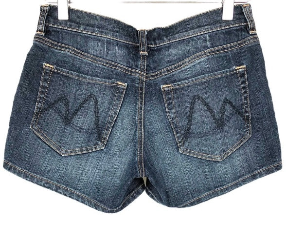 New York And Company Blue Denim Shorts