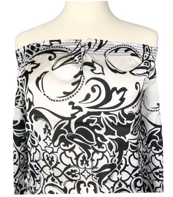 White House Black Market Off The Shoulder Top