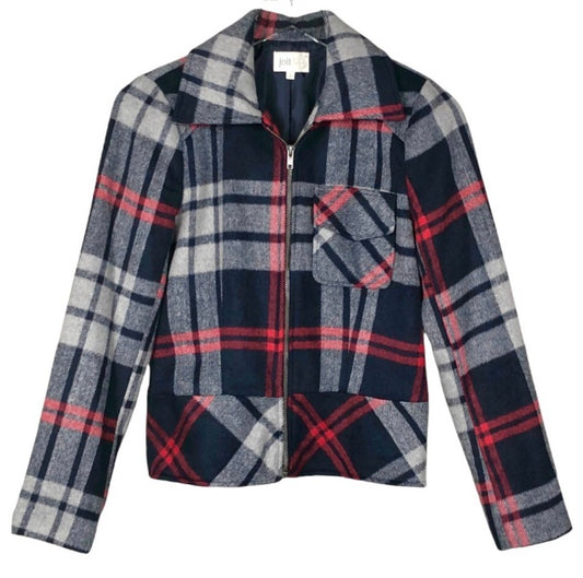 Jolt Plaid Jacket Size S