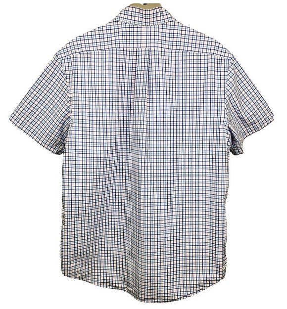 Ralph Lauren Short Sleeve Plaid Button Down Shirt