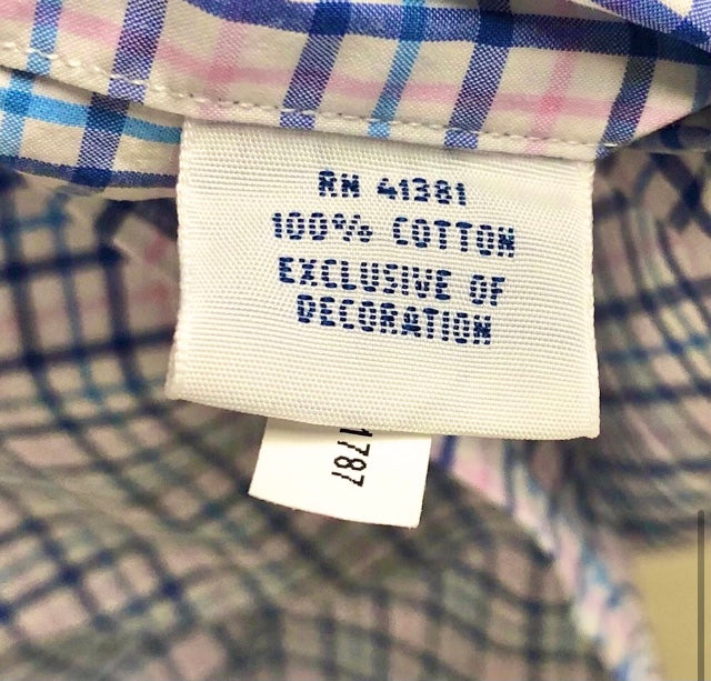 Ralph Lauren Short Sleeve Plaid Button Down Shirt