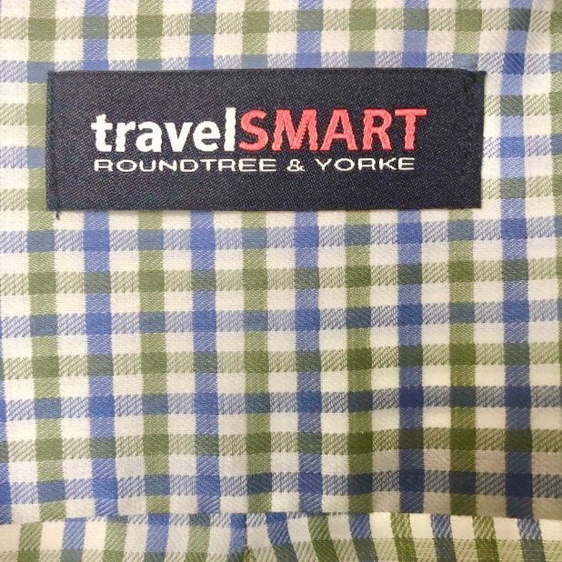 Roundtree And York Travel Smart Button Down Shirt