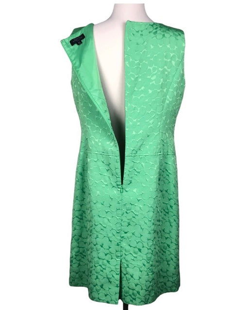 Tahari Asl Green Midi Dress Size 10P