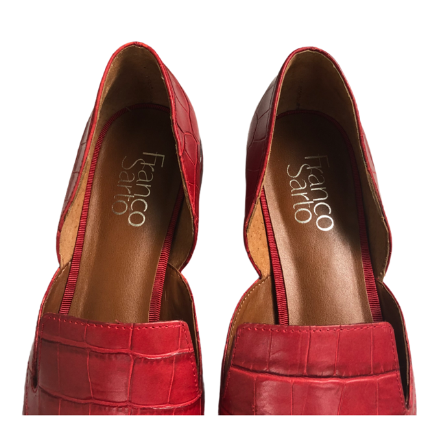 Franco Sarto Red Artisan Loafer