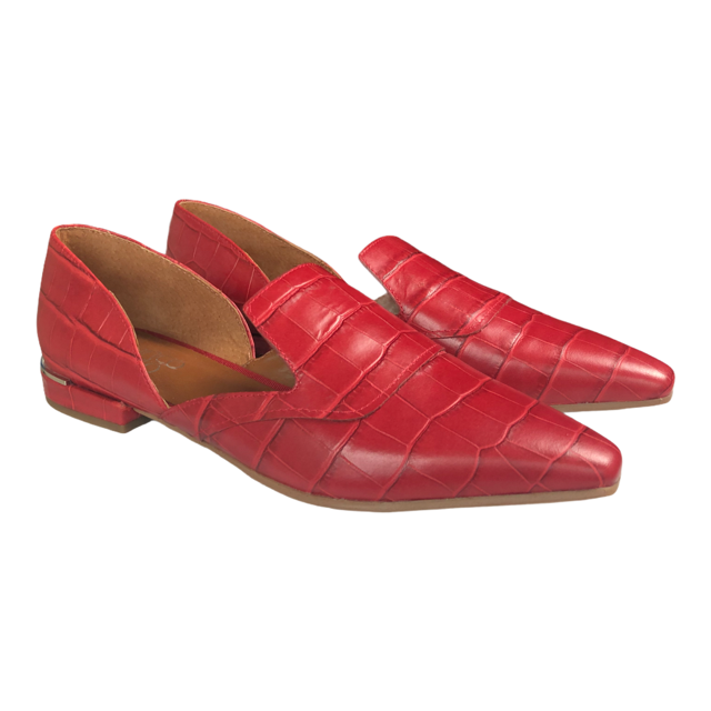 Franco Sarto Red Artisan Loafer