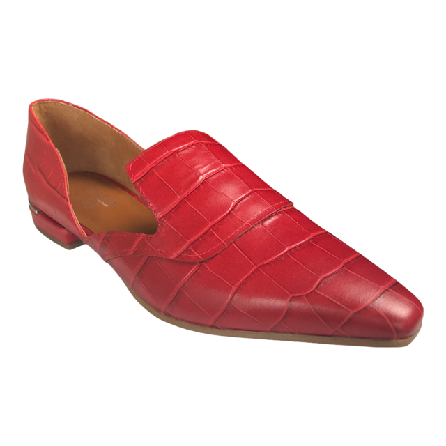 Franco Sarto Red Artisan Loafer