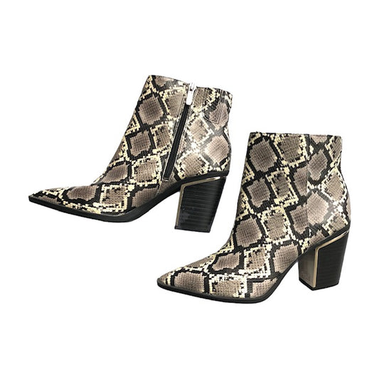 Circus By Sam Edelman Snake Print Boots