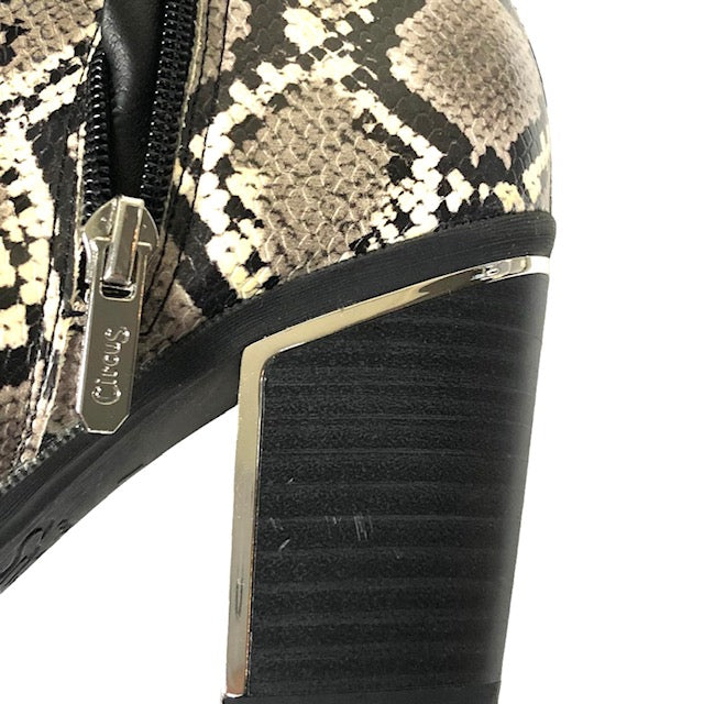 Circus By Sam Edelman Snake Print Boots